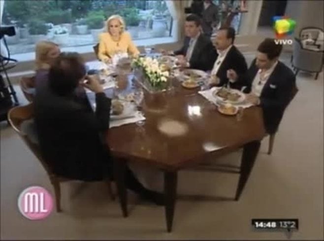 Mirtha Legrand y el incómodo reclamo en vivo de Dyango