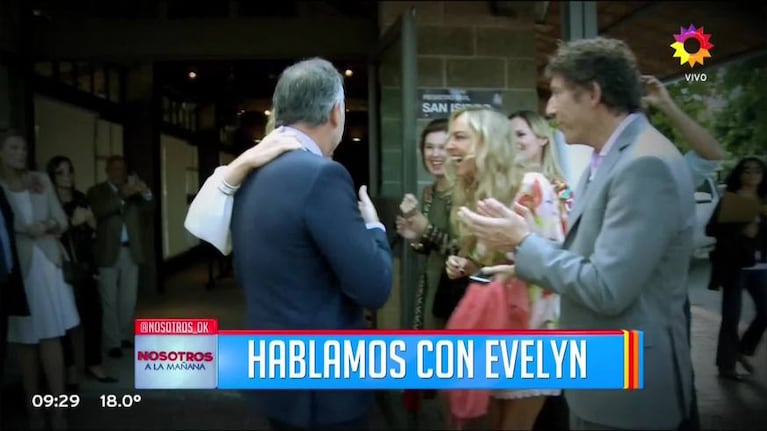 ¡Qué casualidad! Evelyn von Brocke usó un vestido idéntico al de la actual novia de Fabián Doman para el día de su casamiento