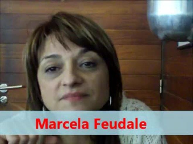 Ping pong a Marcela Feudale