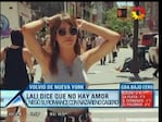 El show de caras de Lali Espósito cuando le preguntaron por su encuentro con Nazareno Casero en Nueva York