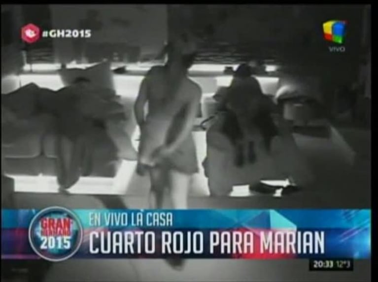 Brian dejó a a Marian a través de un video en el cuarto rojo de Gran Hermano 2015