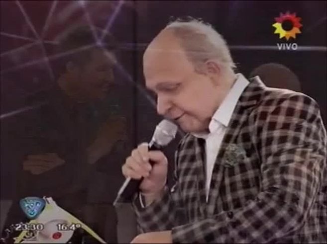 Freddy Villarreal imitó a Chiche Gelblung en ShowMatch