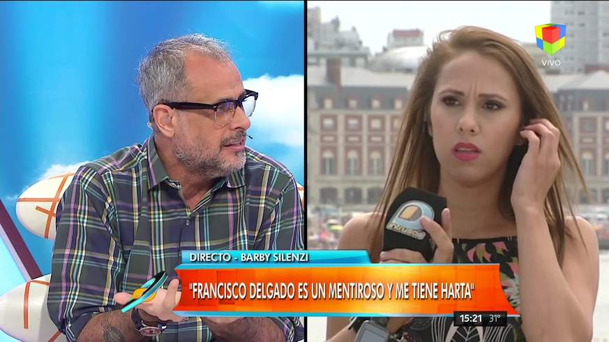 Barby Silenzi y una durísima frase para Francisco Delgado: “Su hija no pide por él, pide por El Polaco”