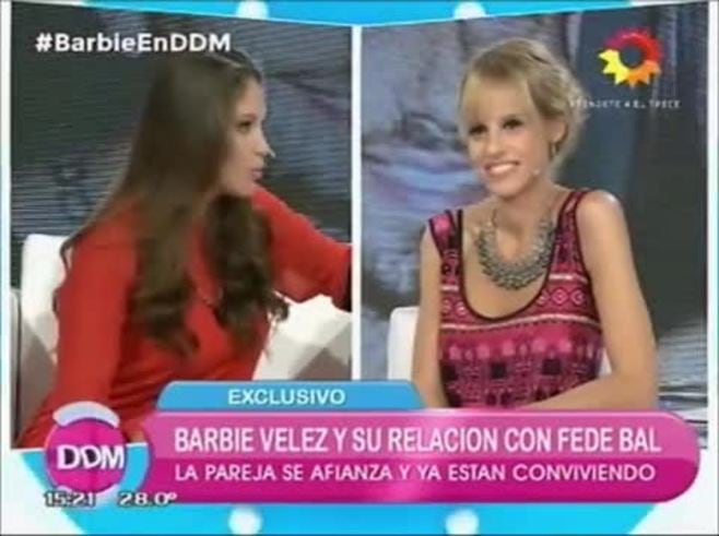 Barbie Vélez, sobre el extenso historial amoroso de su novio: "Fede cambió de gusto, hoy prefiere comer calidad"