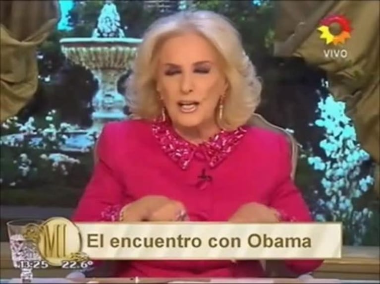 Mirtha contó con lujo de detalles su encuentro con Obama… ¡y mirá qué frase 'legranesca' le dijo cuando lo saludó!