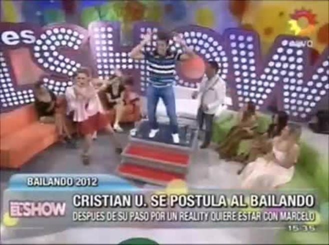 Cristian U. y Jenny se postularon para Bailando 2012