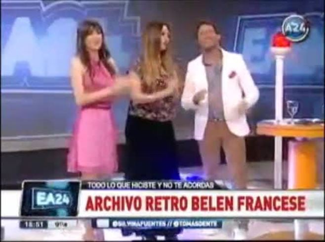 Reconciliada tras el escándalo, Belén Francese se mostró por primera vez en TV junto a su novio