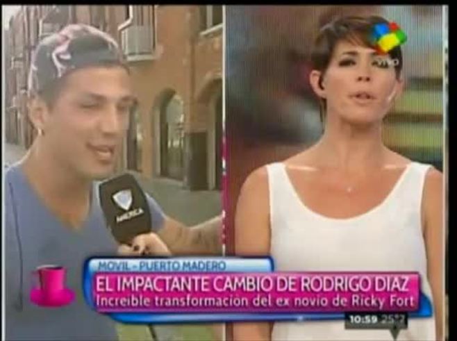 Rodrigo Díaz y sus polémicas declaraciones sobre su transformación física