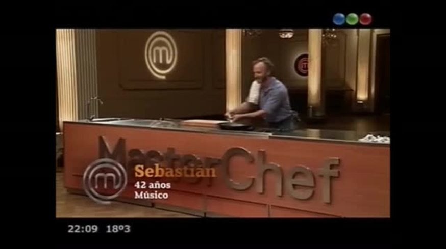 Sebastián Ablín y su presentación en MasterChef: mirá el video