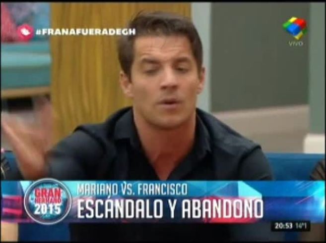 Francisco Delgado tienta en Gran Hermano para que Mariano le pegue 