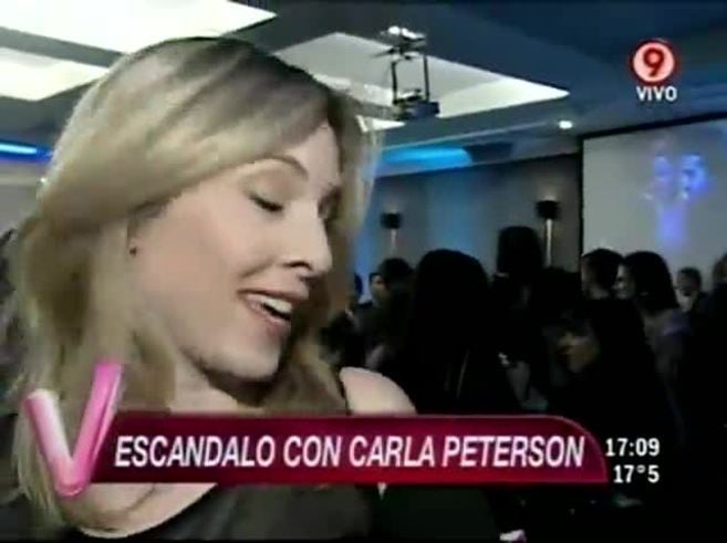 La reacción de Carla Peterson cuando le preguntaron sobre su romance con Martín Lousteau