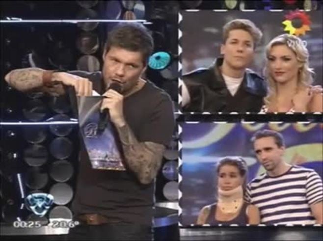 Florencia Peña eliminó a Alexander Caniggia de Bailando 2012 