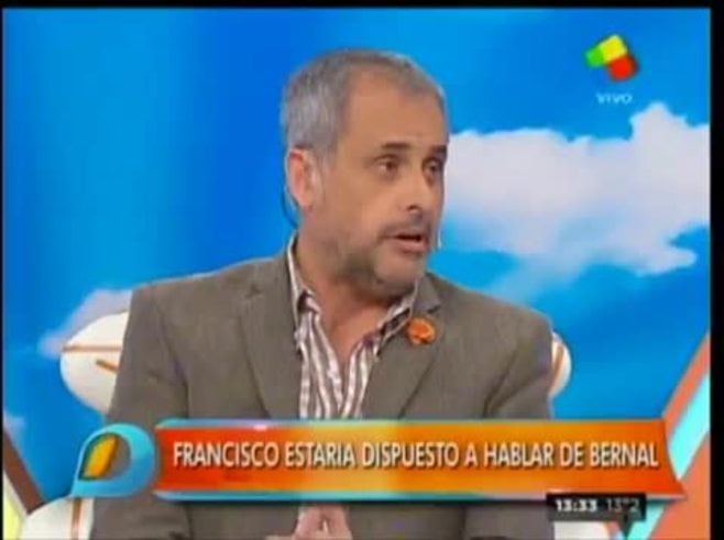 ¡Lo desafió! El insólito pedido de Francisco Delgado a Jorge Rial: la respuesta del conductor