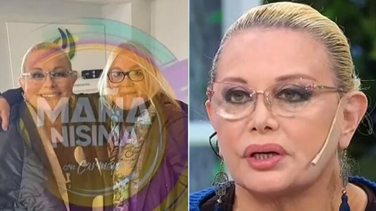  Carmen Barbieri reveló en vivo el resultado de ADN con Alicia, su supuesta hermana