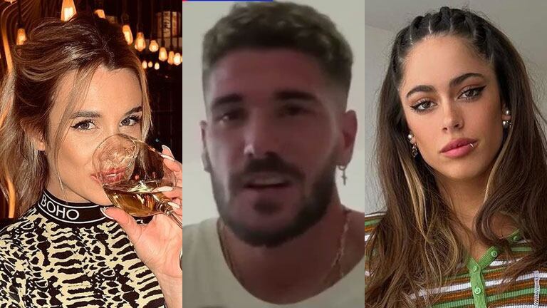 Rodrigo de Paul contó cómo fue la videollamada en que coincidieron Tini Stoessel y Camila Homs