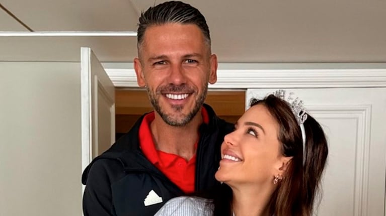 Martín Demichelis sorprendió a Evangelina Anderson con un especial regalo de cumpleaños