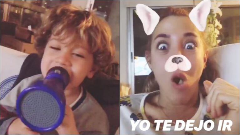 El divertido diálogo de Momo con Jimena Barón: “¿Quién quiere tener un hijo con mi mamita?”