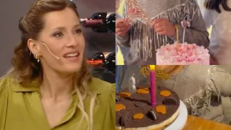 Mica Viciconte contó cómo hizo su torta casera para Sienna, tras el súper pastel de Nicole Neumann: "La hicimos con Fabi"