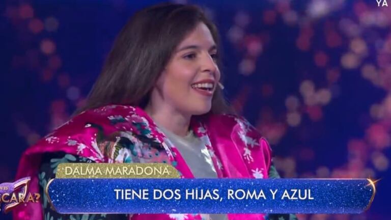 Dalma Maradona cautivó a todos en ¿Quién es la Máscara?: "Me encanta cantar pero nunca lo había hecho porque siempre me dio mucha vergüenza"