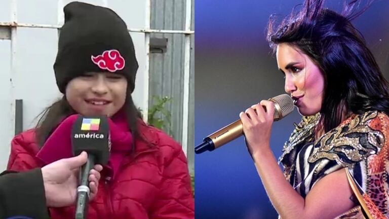 La emoción de la nena que fue invitada por Lali Espósito a ir a su show: "Me imagino que me abrazo con ella"