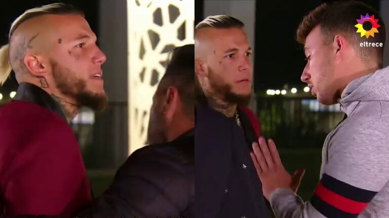 Alex Caniggia y su furia con Martín Salwe que casi termina a las manos en El Hotel de los Famosos: "Te voy a romper la cabeza"