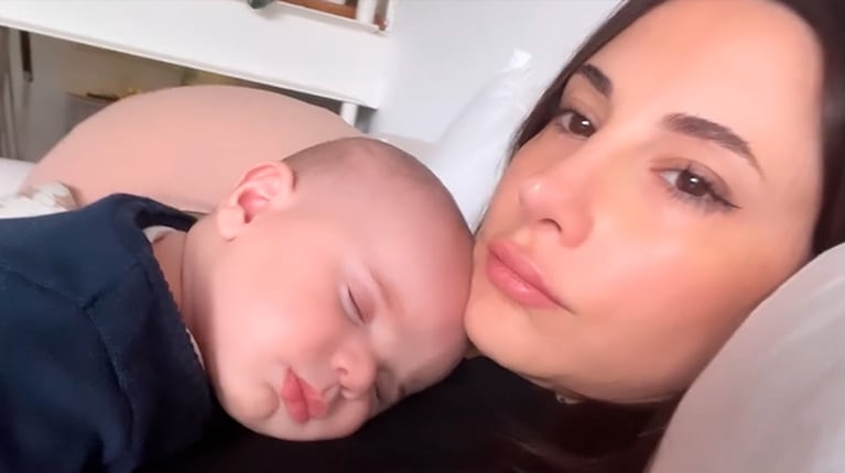 Magui Bravi mostró en video cómo es la siesta con su bebé Galileo: “Nada más hermoso” 