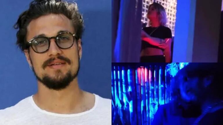 Daniel Osvaldo, infraganti en un boliche y muy cerquita de una misteriosa mujer tras separarse de Gianinna Maradona