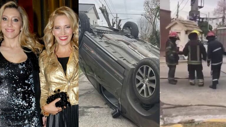 La hermana de Luisana Lopilato debió ser internada tras sufrir un fuerte choque: las imágenes