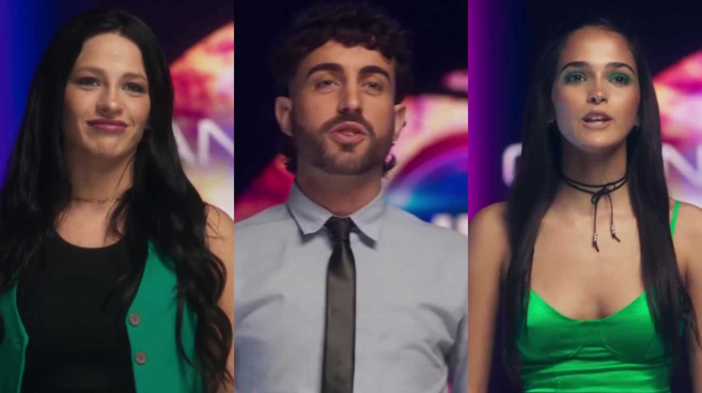 Así ingresaron Chiara Macuso, Ulises Apóstol y Delfina De Lellis a la casa de Gran Hermano 2024