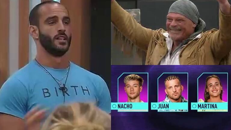 Alfa salió de la placa de nominados de Gran Hermano tras ser salvado por Maxi y el próximo eliminado estará entre Nacho, Juan y Martina