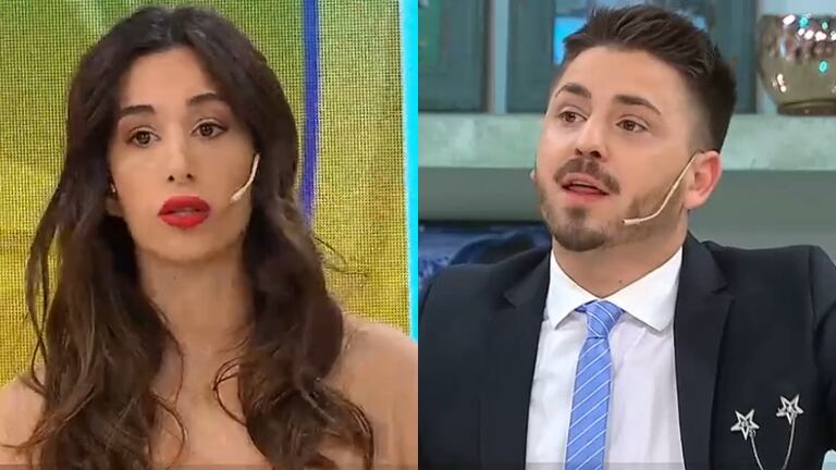 Pampito y un filoso cruce con Estefi Berardi en vivo: "Te ponés en una actitud pedante"