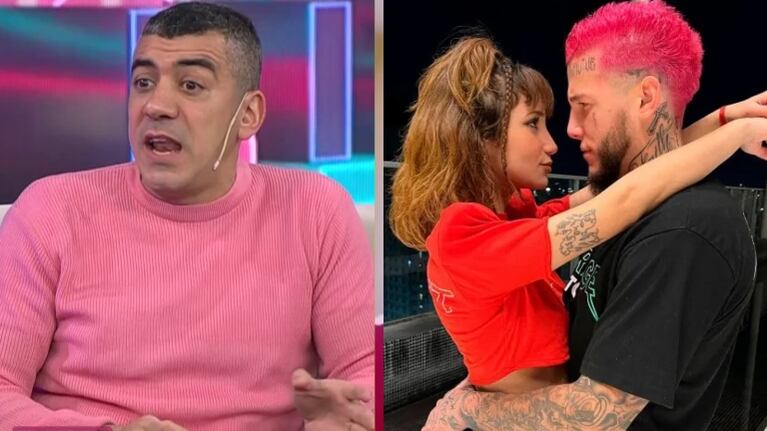 Picantísima frase de Walter Queijeiro sobre el romance de Alex Caniggia y Melody Luz: "Pensé que en dos bimestres de gas se separaban"