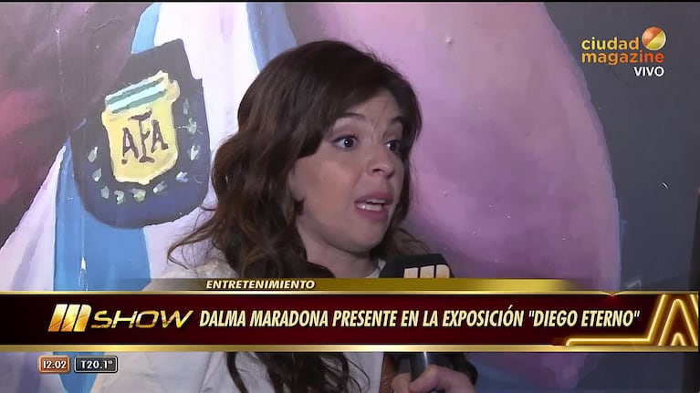 Dalma Maradona reveló con qué famoso actor quiere trabajar su hija Roma