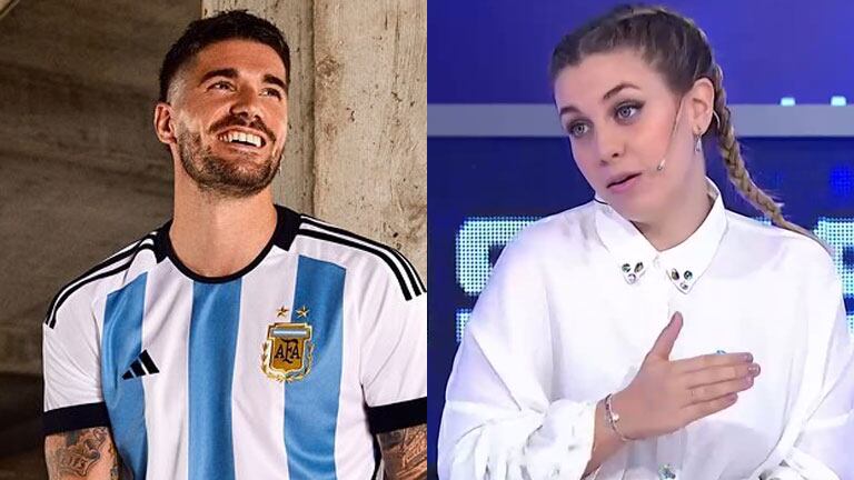 La pícara advertencia de Maite Peñoñori a Rodrigo de Paul ante el Mundial