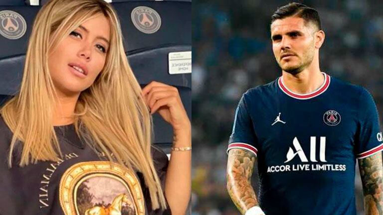 Revelaron que la situación de Mauro Icardi en el PSG estaría complicada por sus escándalos con Wanda Nara