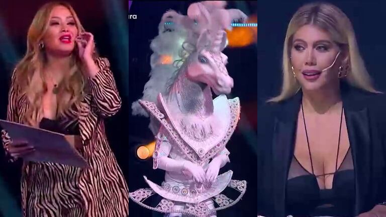 Karina La Princesita y Wanda Nara hablaron de los "cuernos" en ¿Quién es la Máscara?: “Que nos liberen”