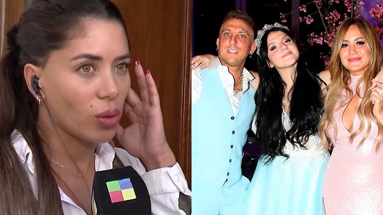 Valeria Aquino explicó su ausencia en el cumpleaños de 15 de Sol, la hija del Polaco y Karina La Princesita