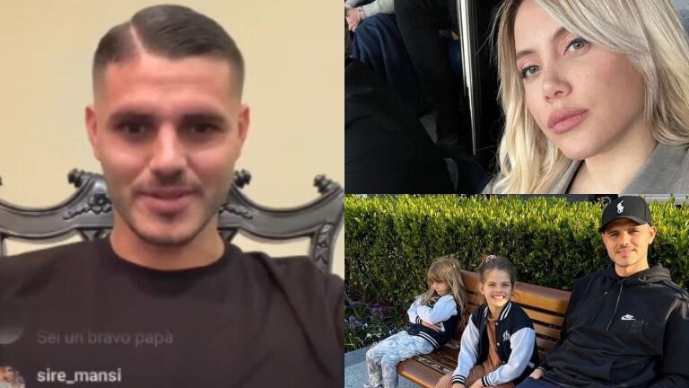 Contundente reacción de Icardi al ser indagado por lo rumores de embarazo de Wanda Nara y L-Gante: "Los que siguen la historia, saben que hace 6 años tuvimos a Isabella y no puede quedar embarazada"