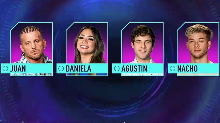 Gran Hermano 2022: Juan, Daniela, Agustín y Nacho son los nuevos nominados