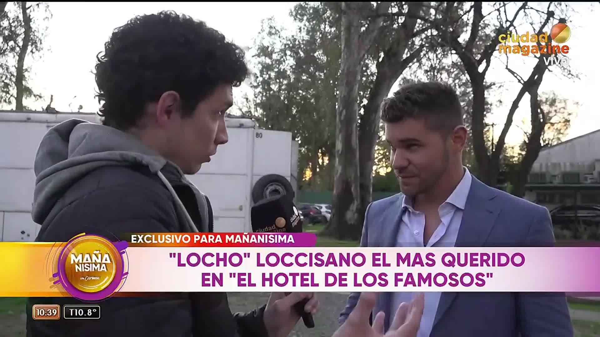 La palabra de Locho Loccisano sobre su relación con Majo Martino: "Es el sueño del pibe"