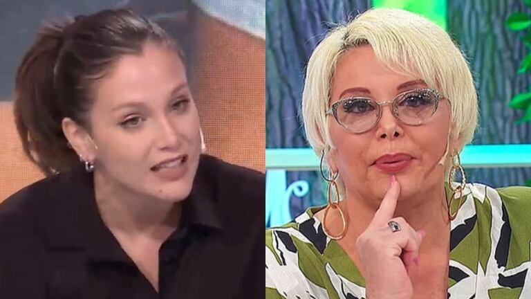 Barbie Vélez reaccionó cuando le dijeron que Carmen Barbieri estaba en el mismo canal