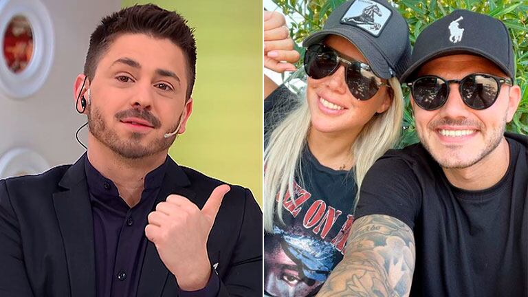 Pampito, letal con Wanda Nara por "jugar" con su falsa separación de Mauro Icardi