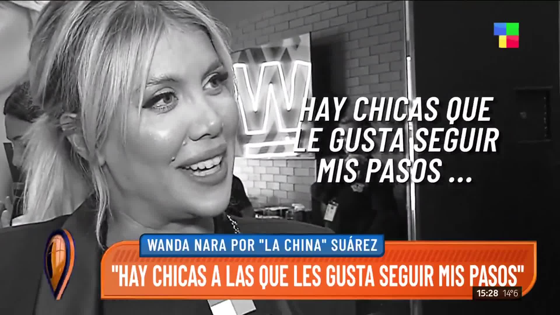 Wanda Nara, picantísima por el posteo de China Suárez comiendo pizza: "Hay chicas a las que les gusta seguir mis pasos"