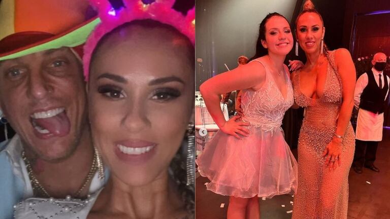 Pícara respuesta de El Polaco al ver a Barby Silenzi modelando el vestido que uso en la fiesta de Sol y fue criticado