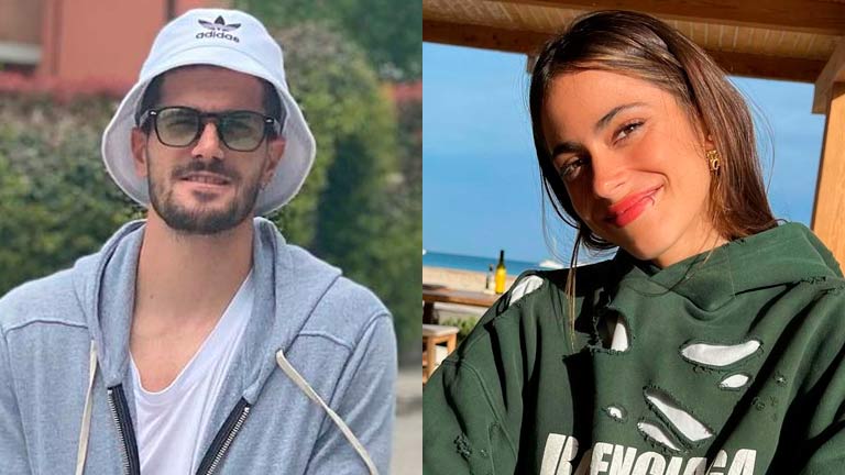 El romántico paseo de De Paul y Tini Stoessel por las playas de Miami