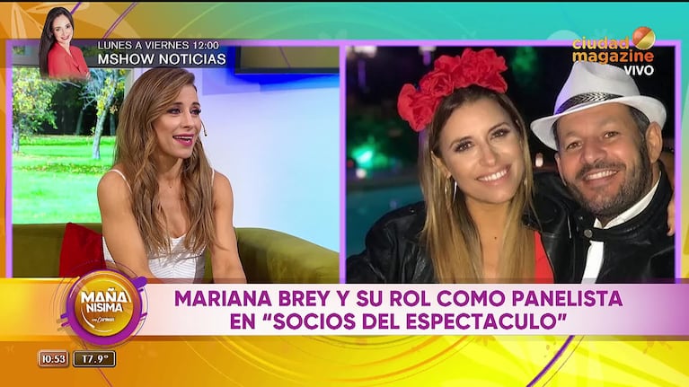 Llamativa respuesta de Mariana Brey sobre el rumor de separación de Pablo Melillo