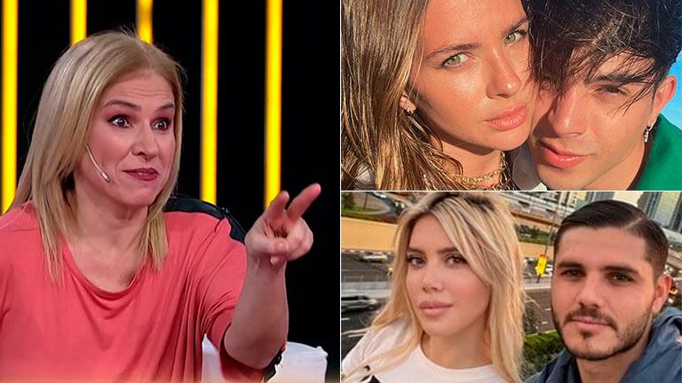 Fernanda Iglesias, picantísima con China Suárez tras la separación de Wanda Nara y Mauro Icardi