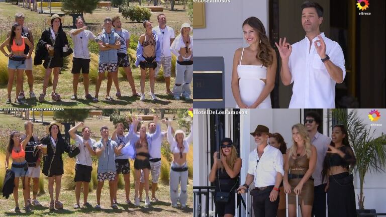 El Hotel de los Famosos 2: la reacción de los participantes al ver a sus excompañeros ingresar nuevamente al reality