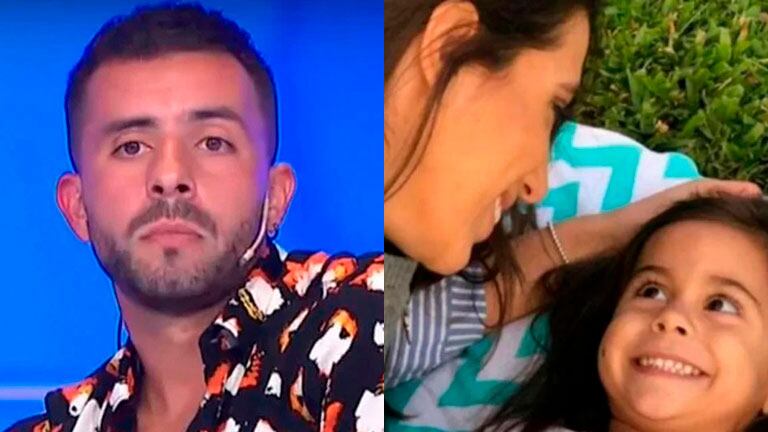 Matías Defederico habló de su charla con Cinthia Fernández por la salud de su hija Francesca