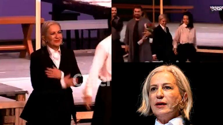 Así fue como abuchearon a Mercedes Morán en el teatro Colón, luego de una función de Theodora